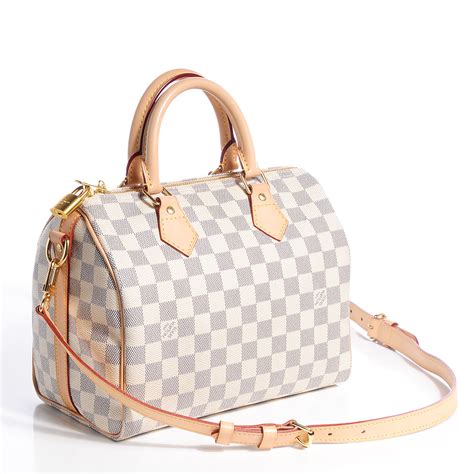 lv speedy 25 bandouliere damier azur|Lv speedy 25 japan.